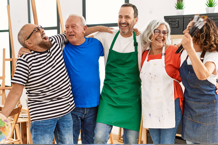 Rencontrez les gens en atelier